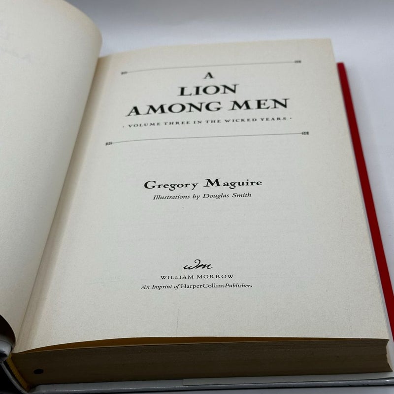 A Lion among Men (true 1st ed 1st printing)