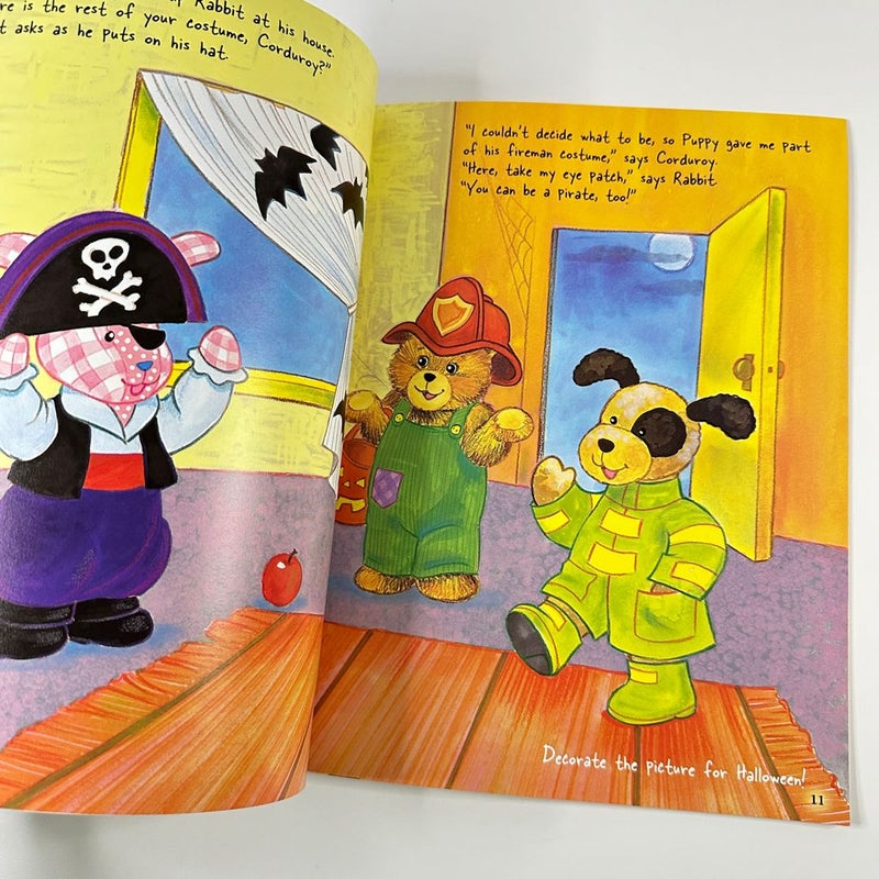 Halloween Is Here, Corduroy!, Sticker Stories, Reusable