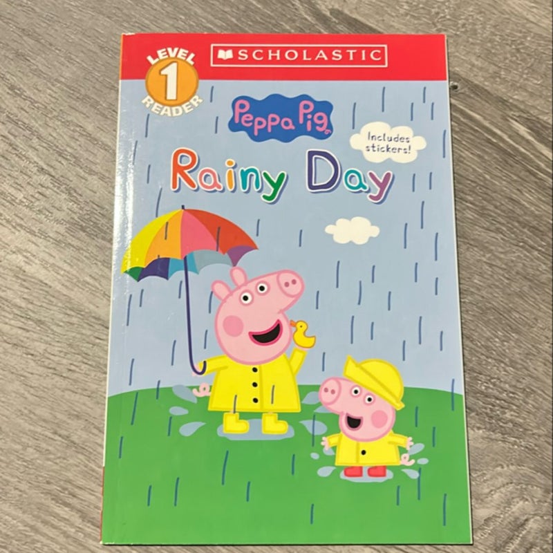 Rainy Day (Peppa Pig: Scholastic Reader, Level 1) (Media Tie-In)