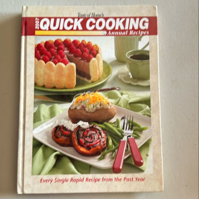 Taste of Home's 2007 Quick Cooking Annual Recipes