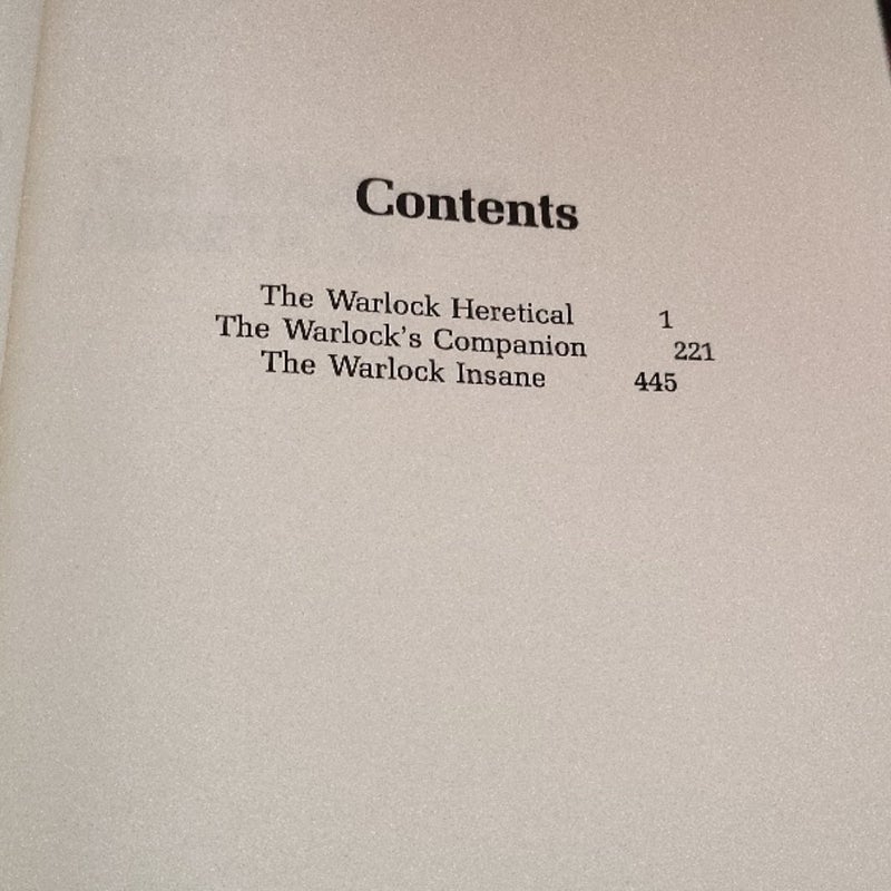 Warlock Omnibus Bundle by Christopher Stasheff – 2 HC Books! Magic, Sci-Fi & Adv