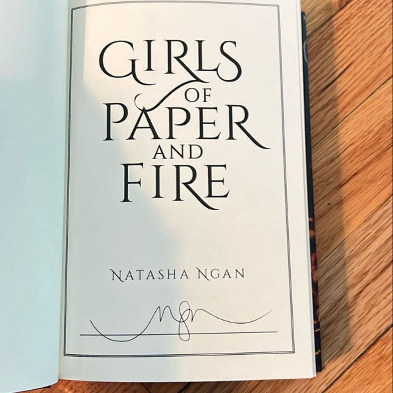 Girls of Paper and Fire (SIGNED)