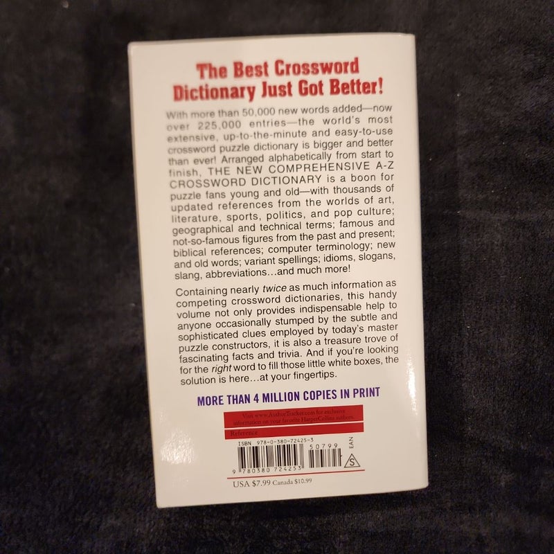 New Comprehensive A-Z Crossword Dictionary