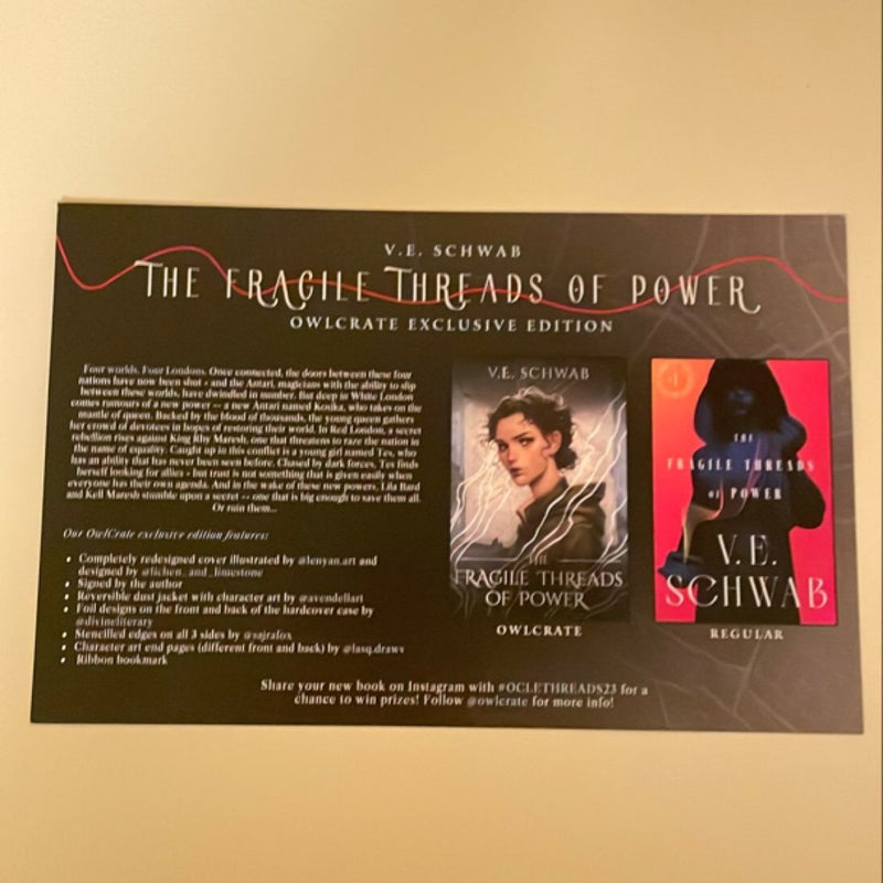 The Fragile Threads of Power (OwlCrate Exclusive Edition)