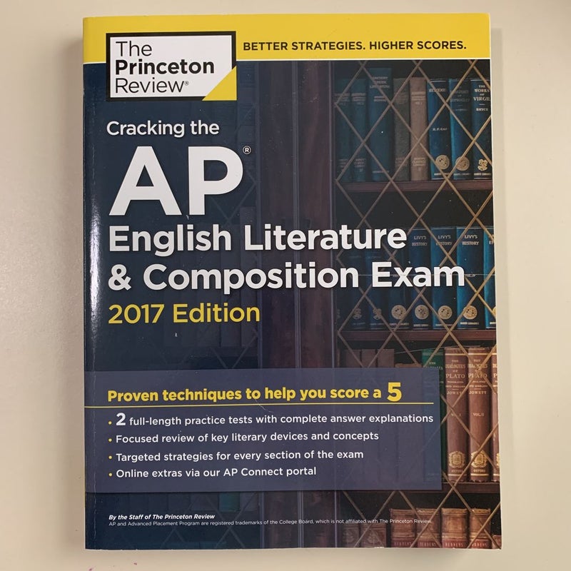 Cracking the AP English Literature and Composition Exam, 2017 Edition