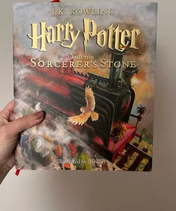 Harry Potter and the Sorcerer’s Stone - ILLUSTRATED HARDCOVER EDITION