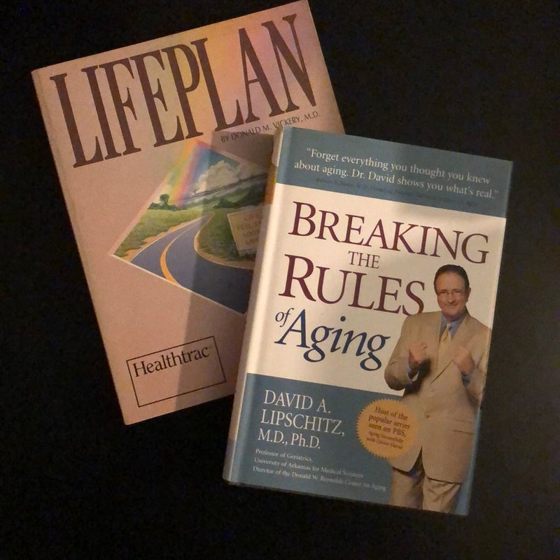 Set of 2 Books - Breaking the Rules of Aging & Life plan