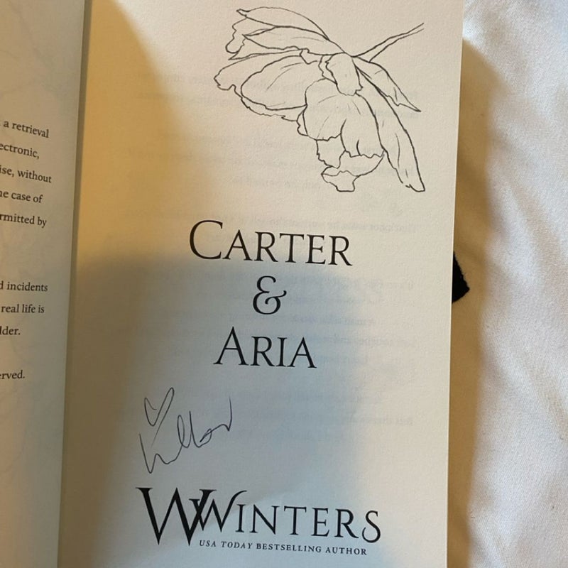 Carter and Aria: Second of a Series SIGNED