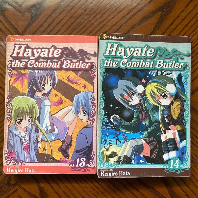 Hayate the Combat Butler, Vol. 13, 14,15, & 19