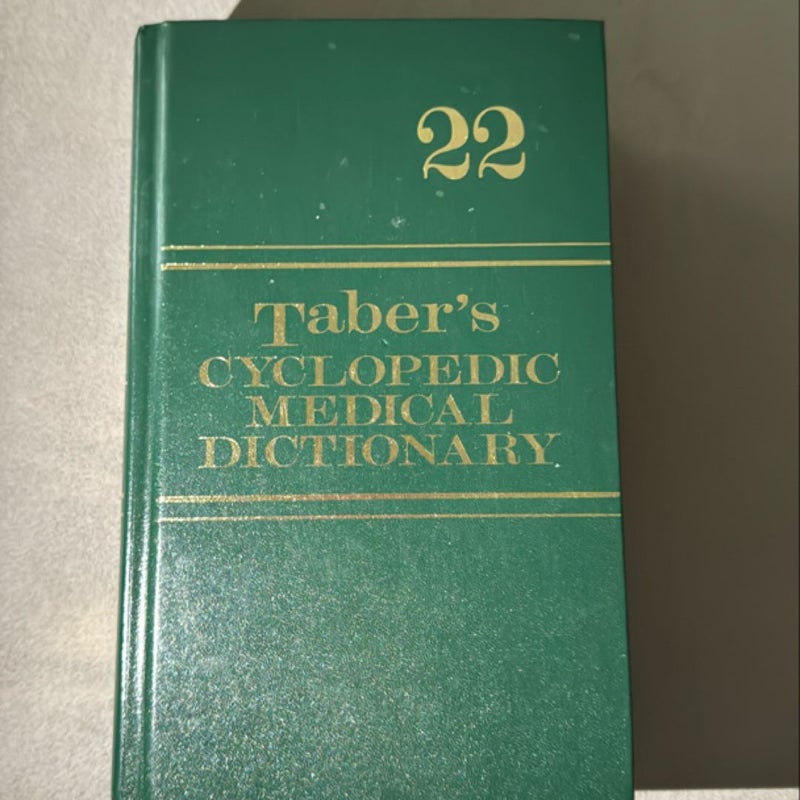 Taber's Cyclopedic Medical Dictionary (Thumb-Indexed Version)