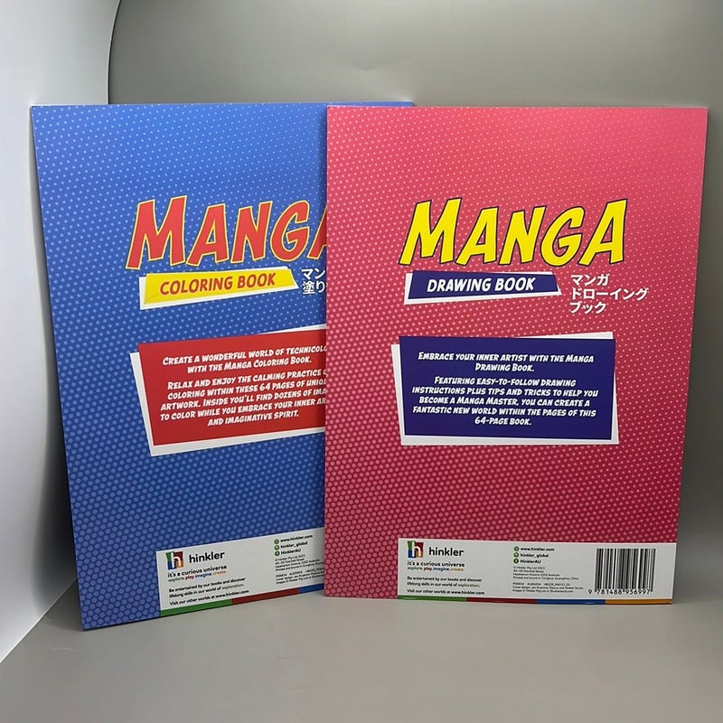 Anime/Manga Coloring/Drawing Bundle 