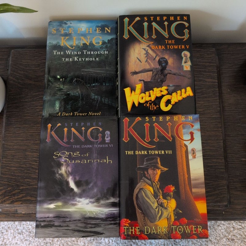 The Dark Tower Set (Complete Illustrated 8 book set) 1st editions