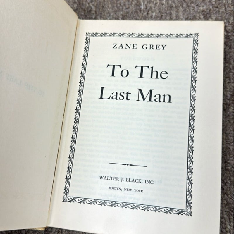 To the last man