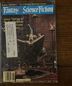 Fantasy and Science Fistion Magazine Jan edition