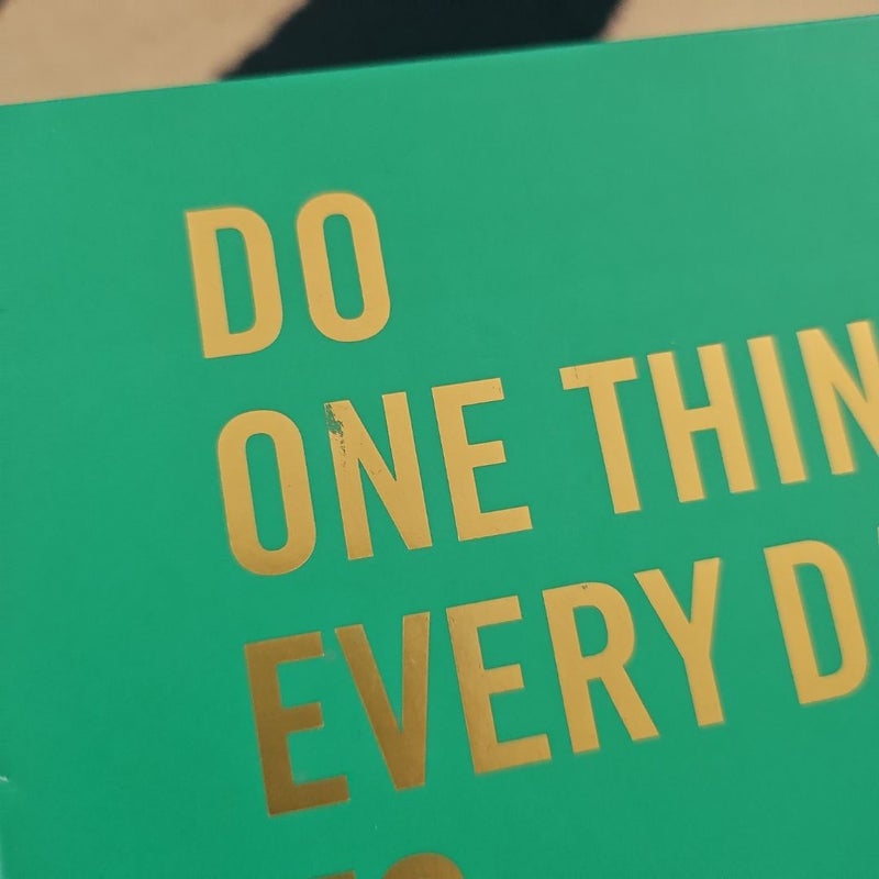 Do One Thing Every Day to Change the World