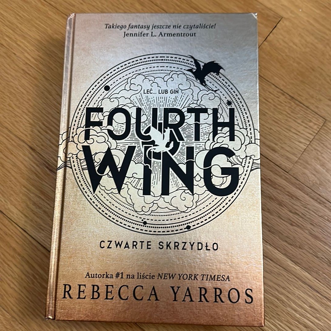 Fourth Wing - Polish First Edition *Sprayed Edges*