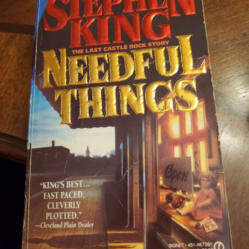 Lot of 7 Stephen King books