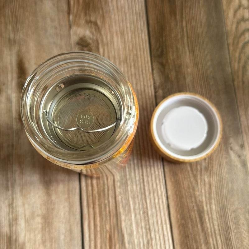 Illumicrate Tea Glass Bottle Infuser 