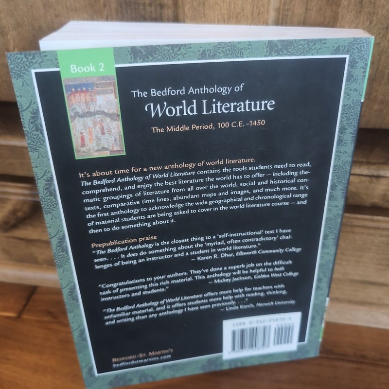 The Bedford Anthology of World Literature