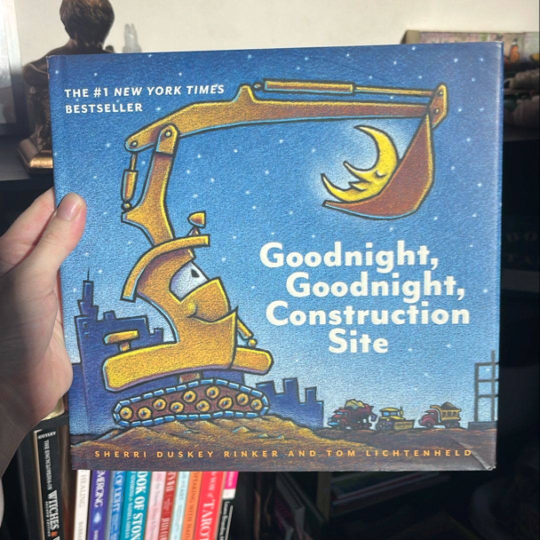 Goodnight, Goodnight Construction Site (Hardcover Books for Toddlers, Preschool Books for Kids)