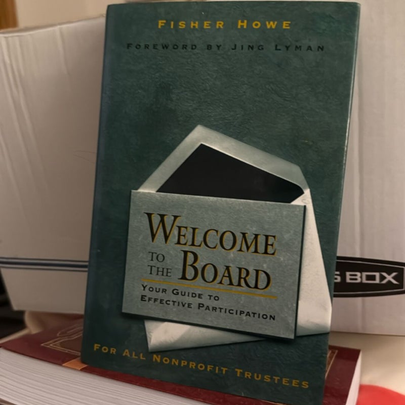 Welcome to the Board