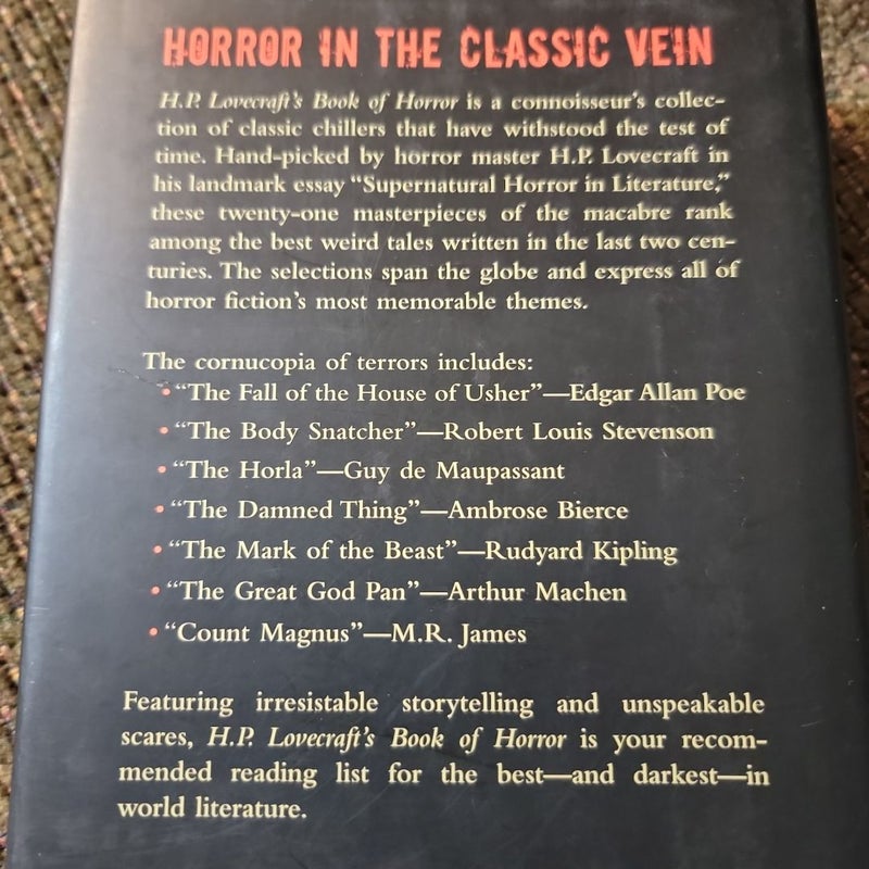 H.P. Lovecraft's Book of Horror