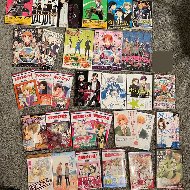 Japanese Manga Lot