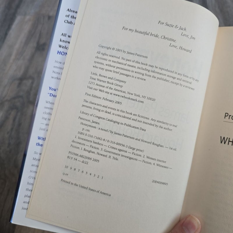 Honeymoon *First Edition*