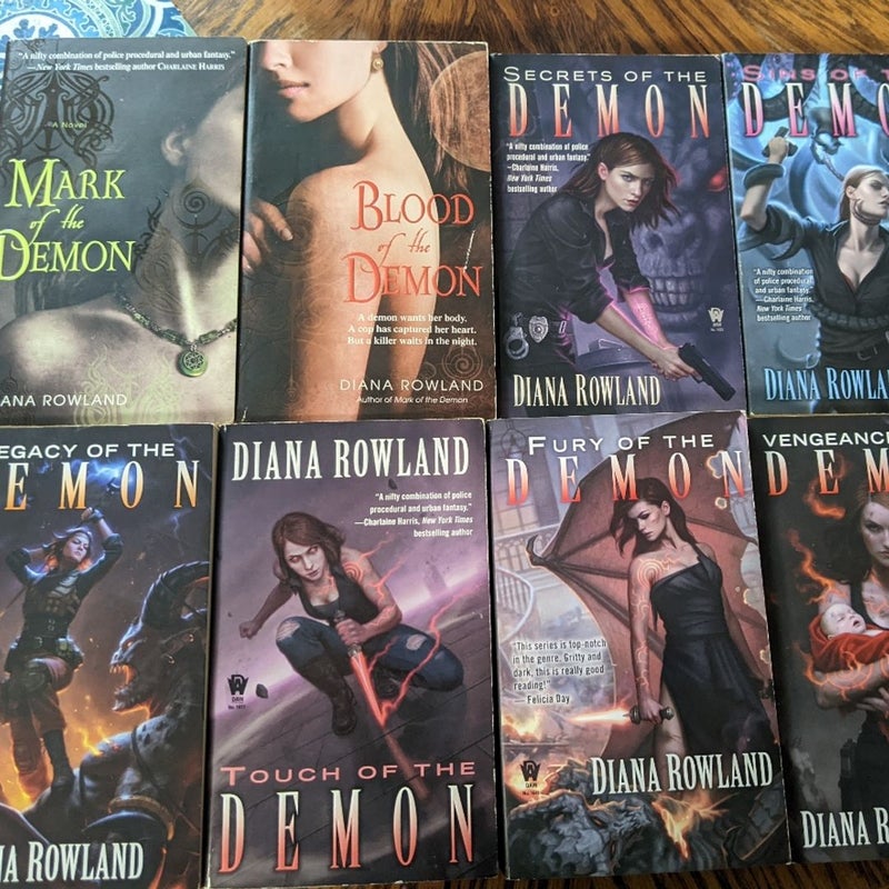 Diana Rowland - Demon Series Set