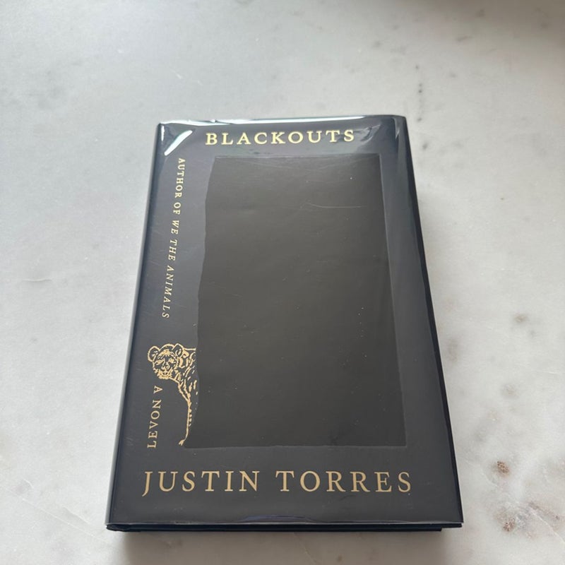 Blackouts Signed First Edition