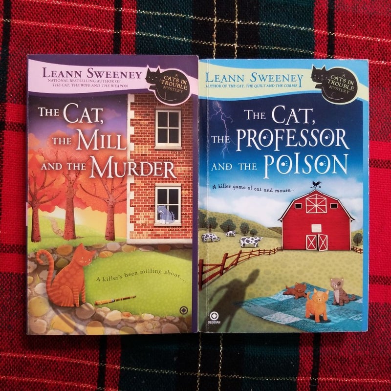 The Cat, the Professor and the Poison; The Mill and the Murder = bundle set