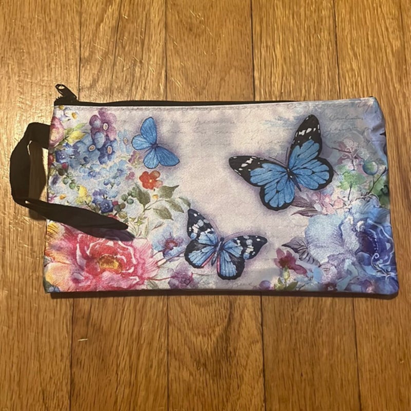 New Floral Butterfly Pencil Pouch