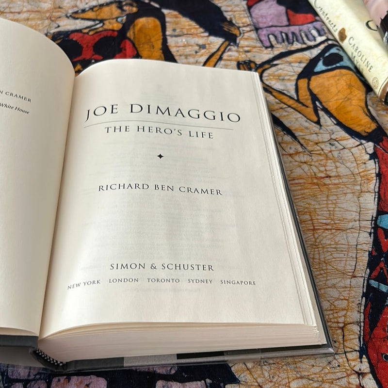 1st ed./1st * Joe DiMaggio
