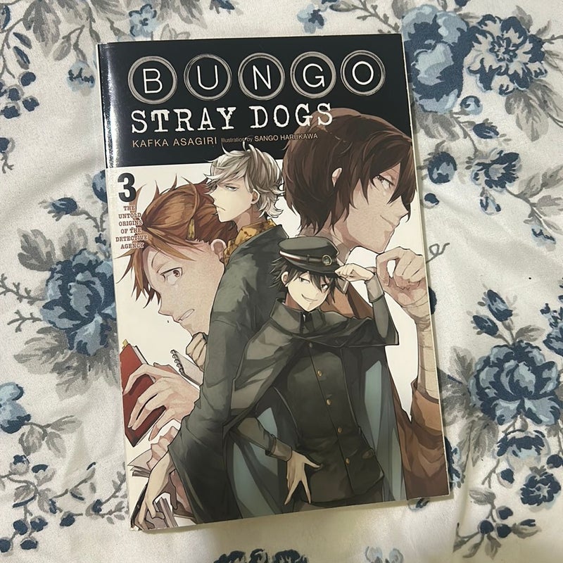 Bungo Stray Dogs light novels 1-4, 6