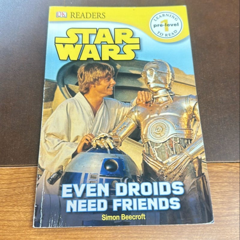 DK Readers L0: Star Wars: Even Droids Need Friends!
