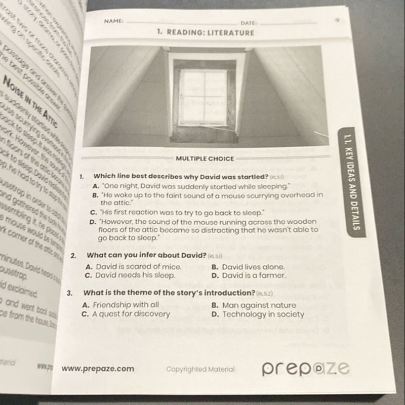 Common Core English Workbook