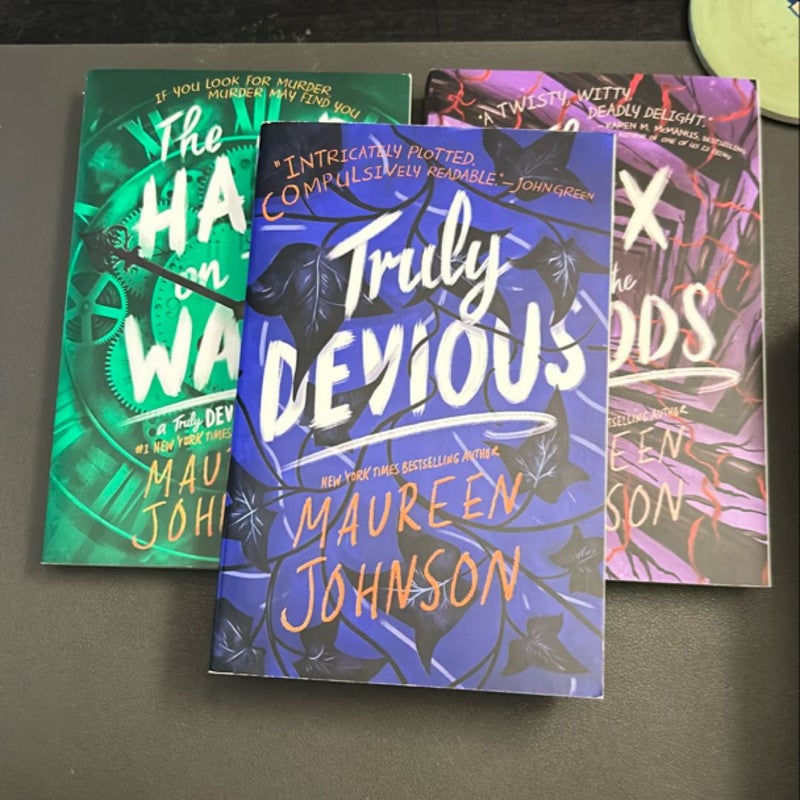 Truly Devious book series (1,3,4) 