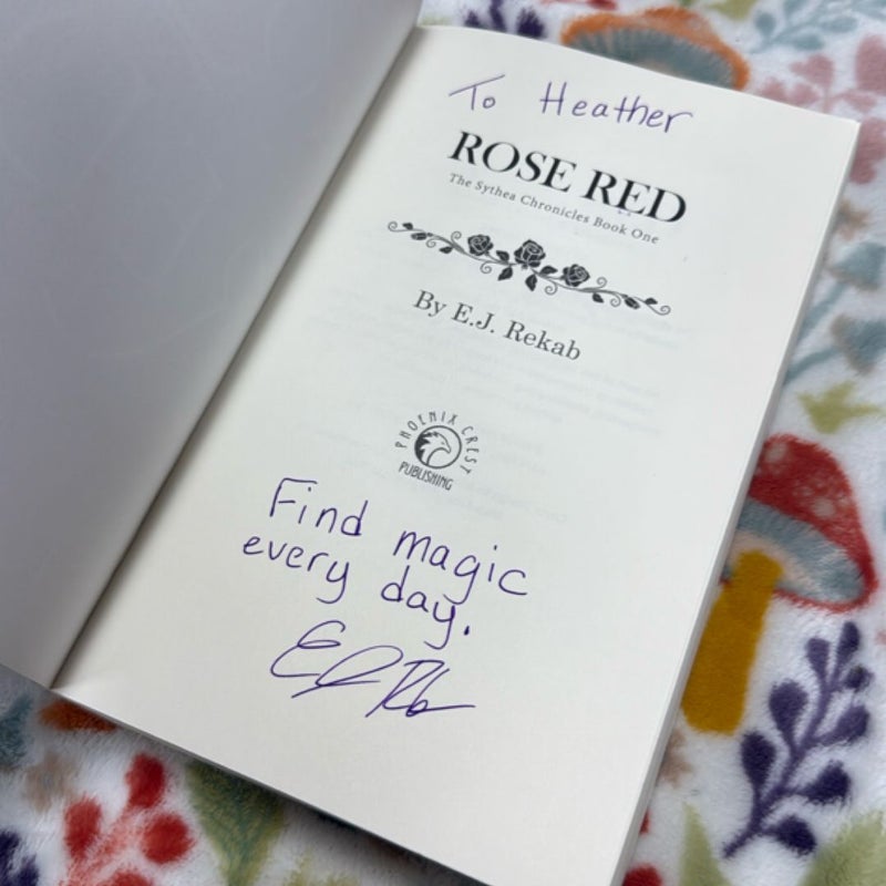 Rose Red (signed) 