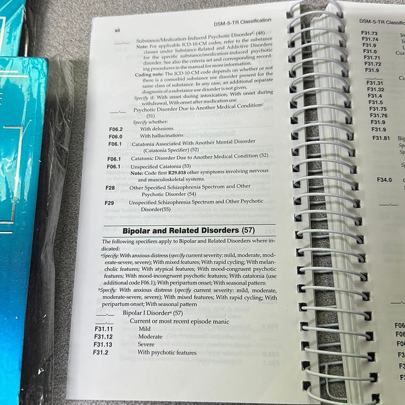 Lot of 3..Desk Reference to the Diagnostic Criteria from DSM-5-TR(tm)