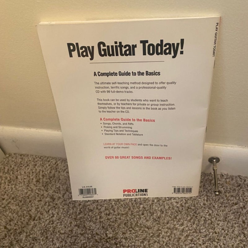 Play Guitar Today Beginner's Pack