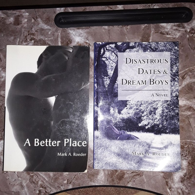 Lot of 2 Books A Better Place & Disastrous Dates and Dream Boys