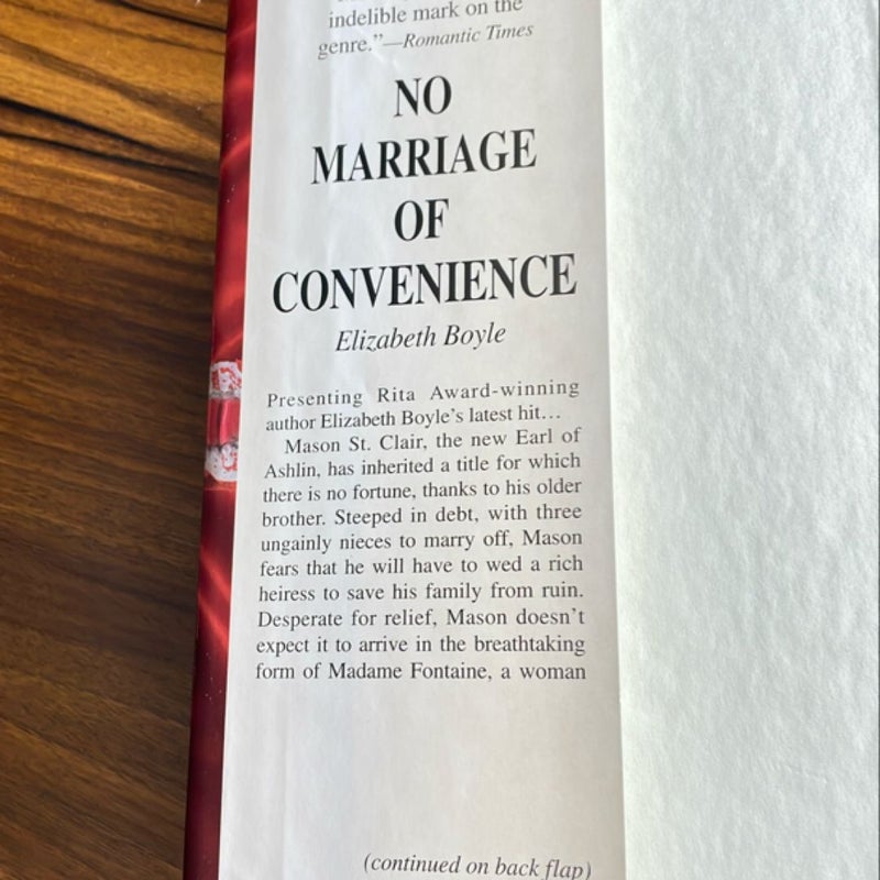 No Marriage of Convenience