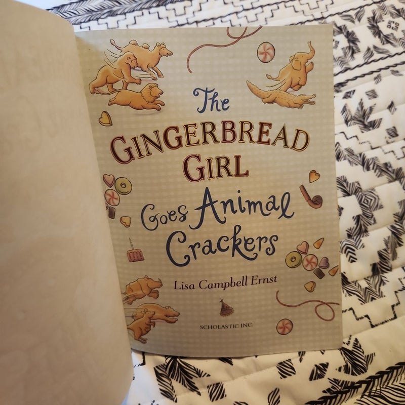 The gingerbread girl goes animal crackers