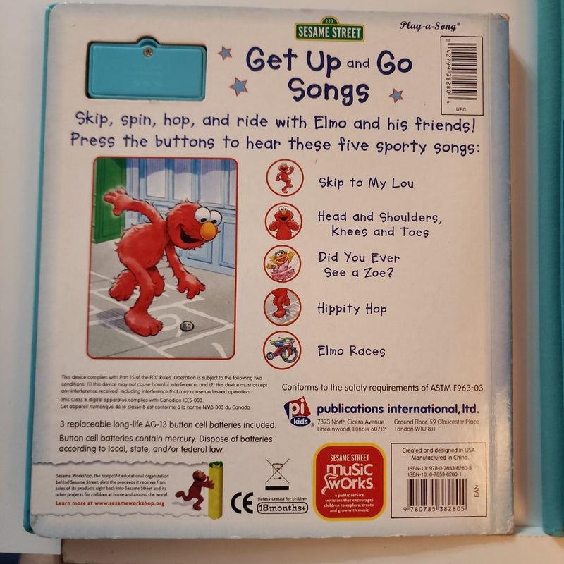 Sesame Street Get up and Go Songs