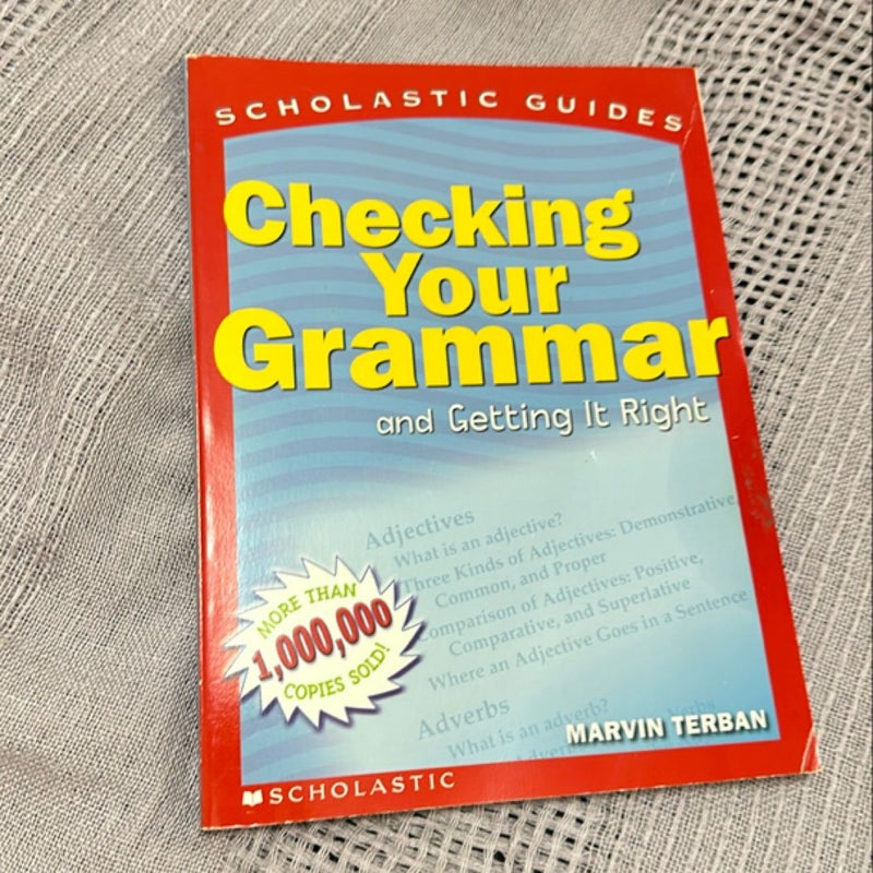 Checking Your Grammar