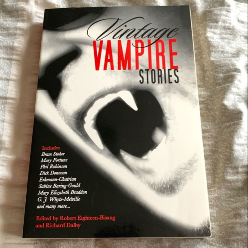 Vintage Vampire Stories