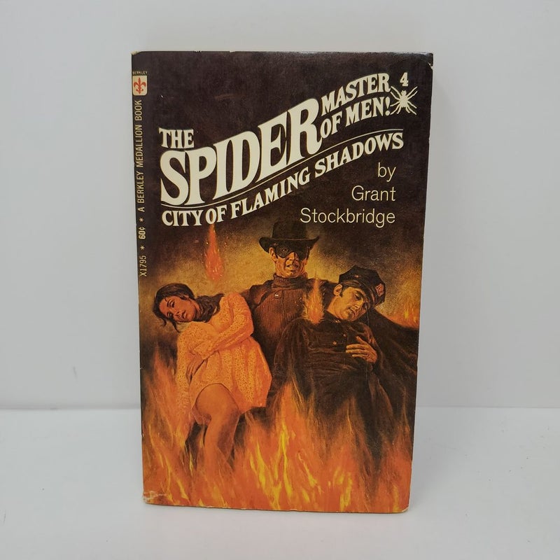 3 books The Spider 1, 2, & 4