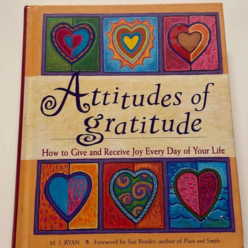 Attitudes of Gratitude