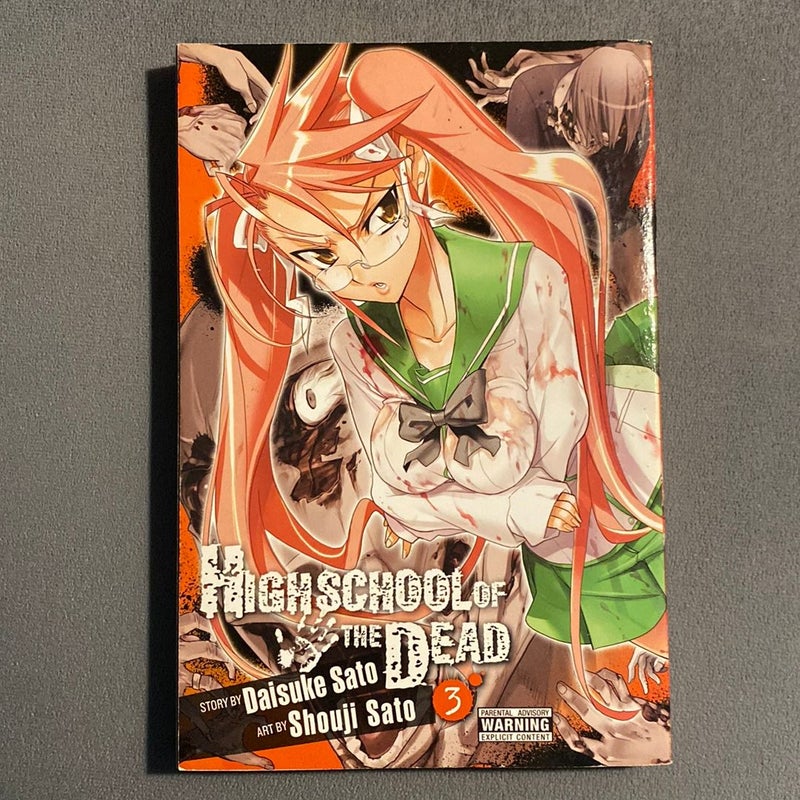 Highschool of the Dead, Vol. 3 by Daisuke Sato, Paperback Pangobooks