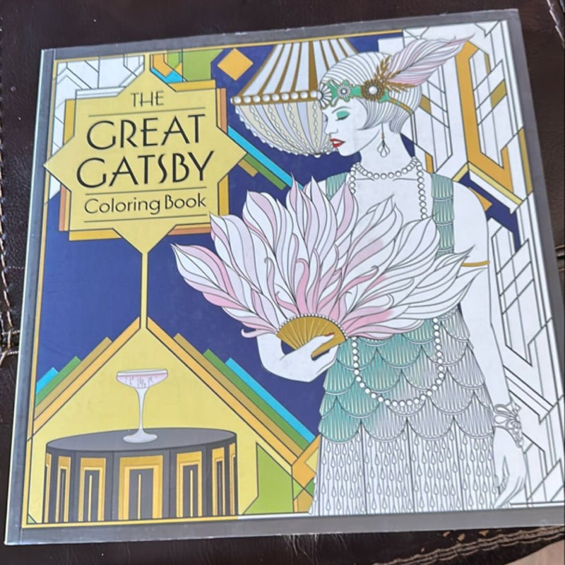 The Great Gatsby Coloring Book